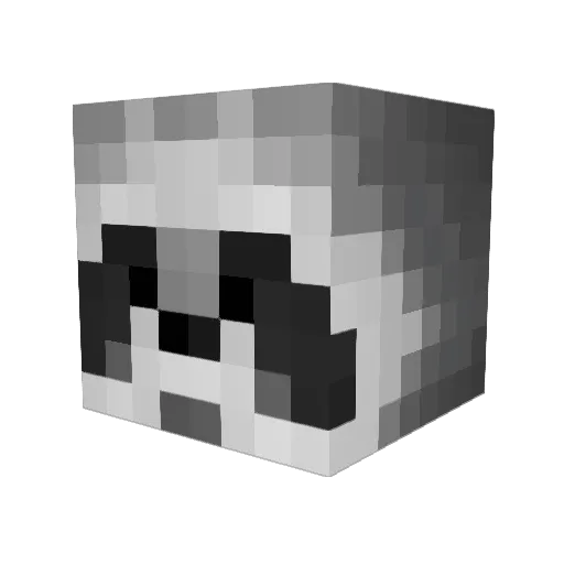 Basher3005 Minecraft avatar head, 3D render