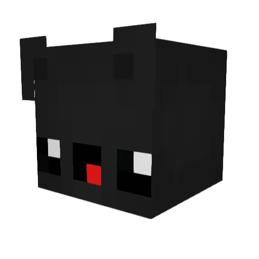 BasicLyfe Minecraft avatar head, 3D render