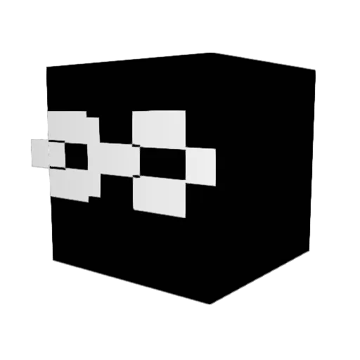 BasicallyLebeau Minecraft avatar head, 3D render