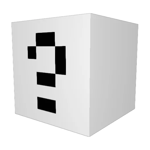 Basically_Vil Minecraft avatar head, 3D render