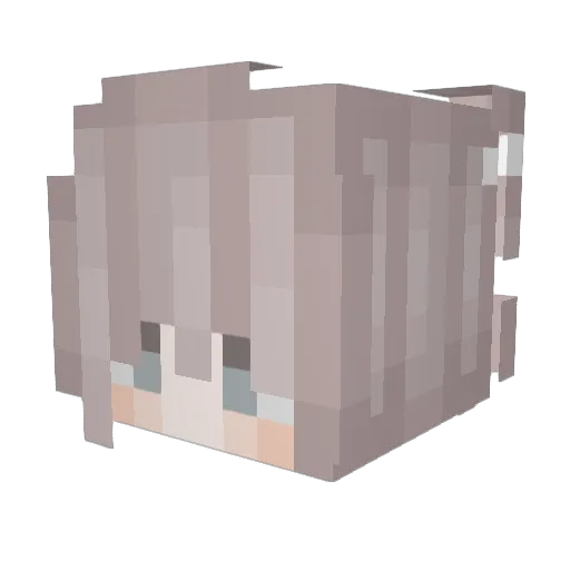 Basilisks Minecraft avatar head, 3D render