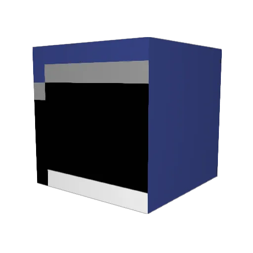 BasiloThalasia Minecraft avatar head, 3D render