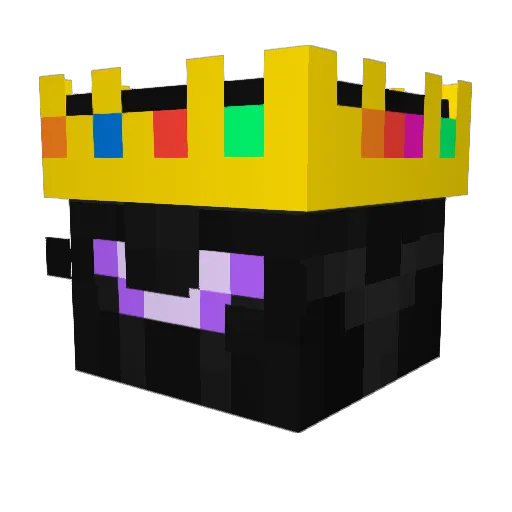 BasoMalang Minecraft avatar head, 3D render