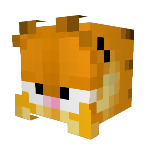 Basquatch01 Minecraft avatar head, 3D render