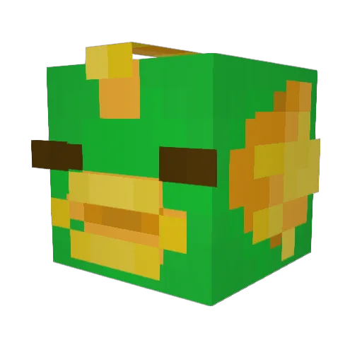 Bass3047 Minecraft avatar head, 3D render