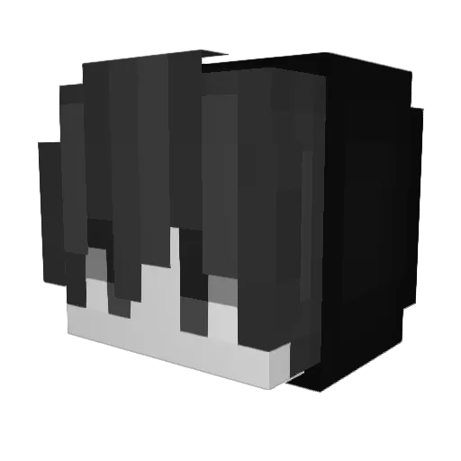 BassPath1368327 Minecraft avatar head, 3D render