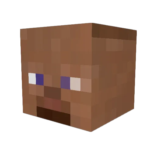 Basseboi334 Minecraft avatar head, 3D render