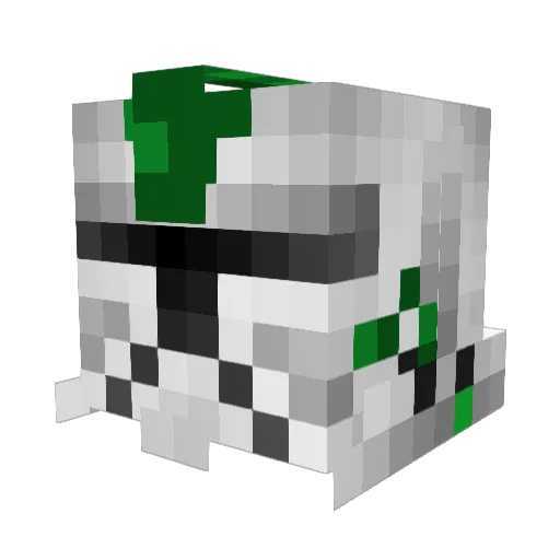 Basti22297 Minecraft avatar head, 3D render