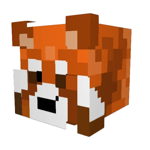 BastiAufBenzos Minecraft avatar head, 3D render