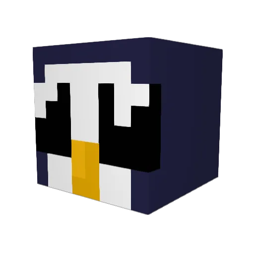 BastiChavez Minecraft avatar head, 3D render