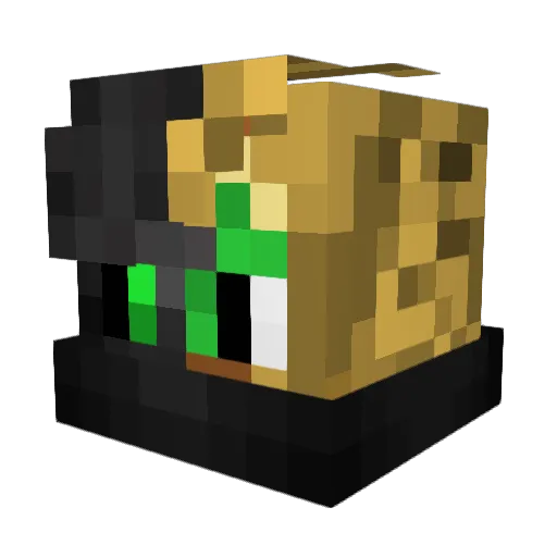 BastianIchHD Minecraft avatar head, 3D render