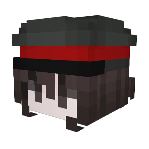 BastianKrass Minecraft avatar head, 3D render