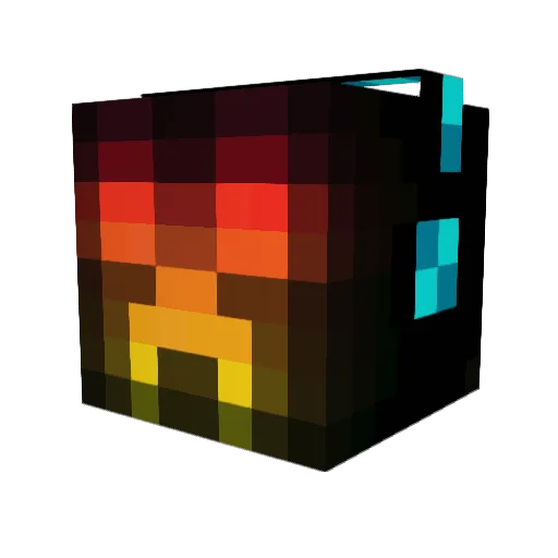 BastianPlayzz Minecraft avatar head, 3D render