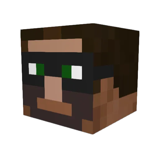 Bastian_76 Minecraft avatar head, 3D render