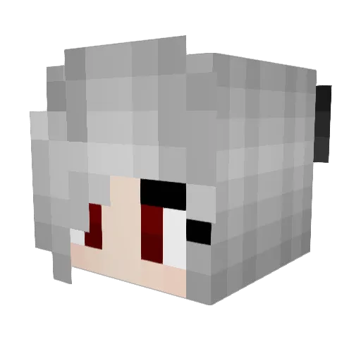 Bastiansd Minecraft avatar head, 3D render