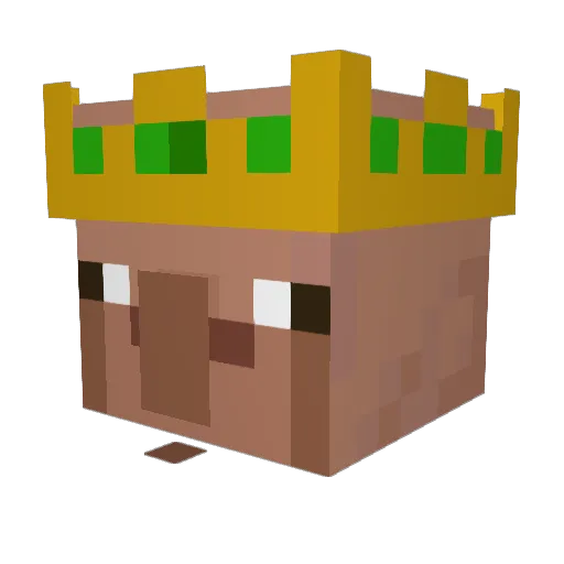 Bastogne208 Minecraft avatar head, 3D render