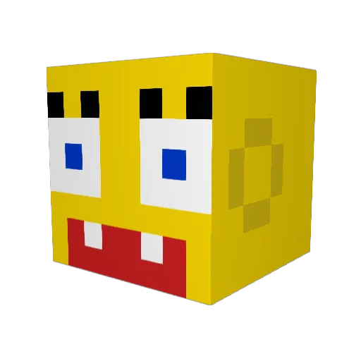 Bastylam1011 Minecraft avatar head, 3D render