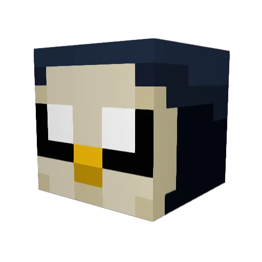 Minecraft-Avatar von Baszer: Kopf als 3D-Render
