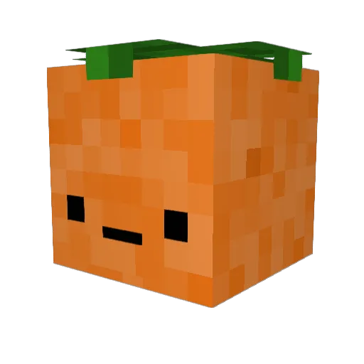 Baszkinson Minecraft avatar head, 3D render