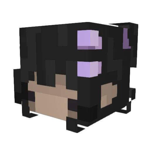 BatSlime888 Minecraft avatar head, 3D render