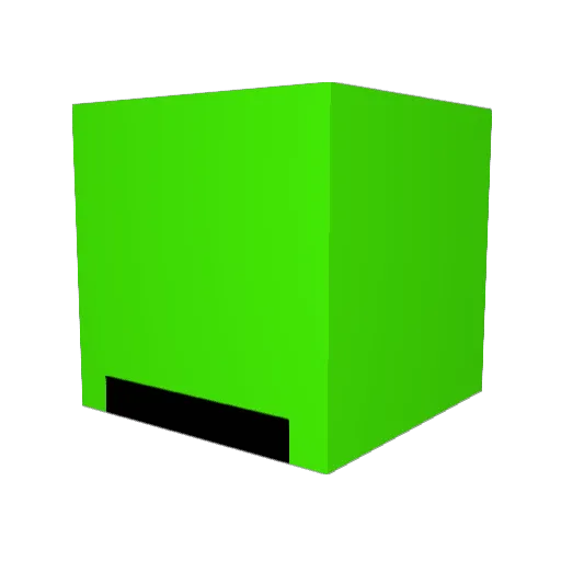 BatVan2014 Minecraft avatar head, 3D render