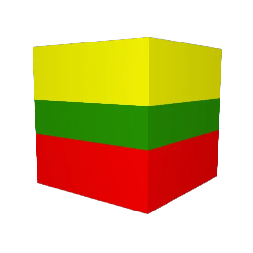 BatanasX Minecraft avatar head, 3D render