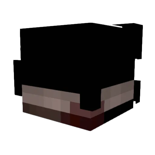 Batata6924 Minecraft avatar head, 3D render