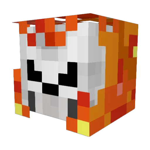 Batboy312 Minecraft avatar head, 3D render