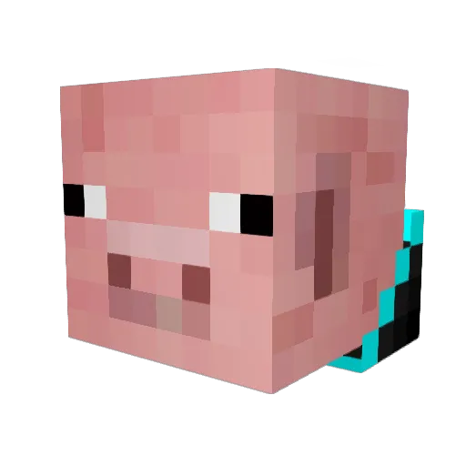 Batdude2 Minecraft avatar head, 3D render