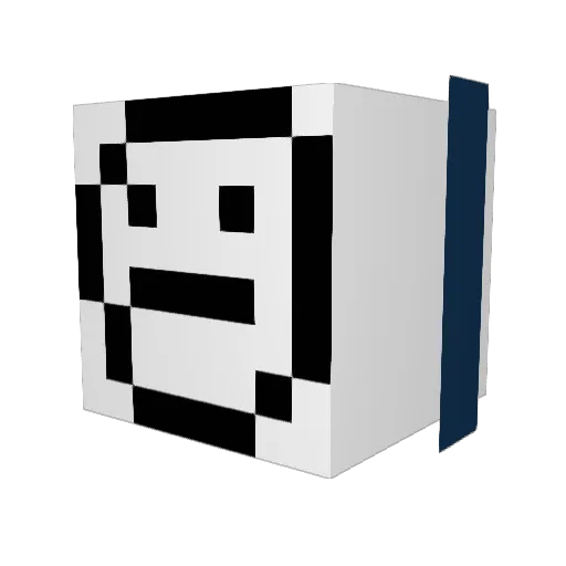 Bateman4743 Minecraft avatar head, 3D render