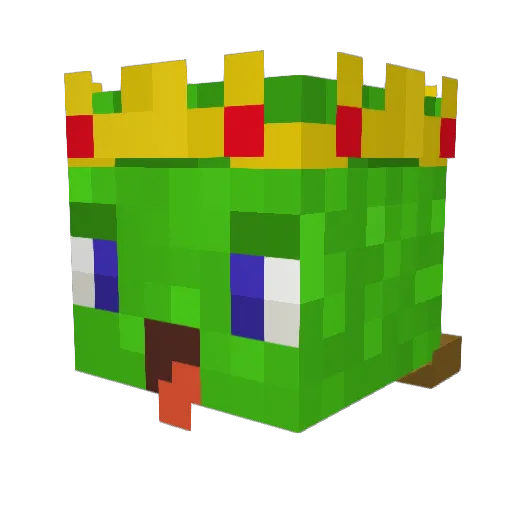 Bateq65 Minecraft avatar head, 3D render