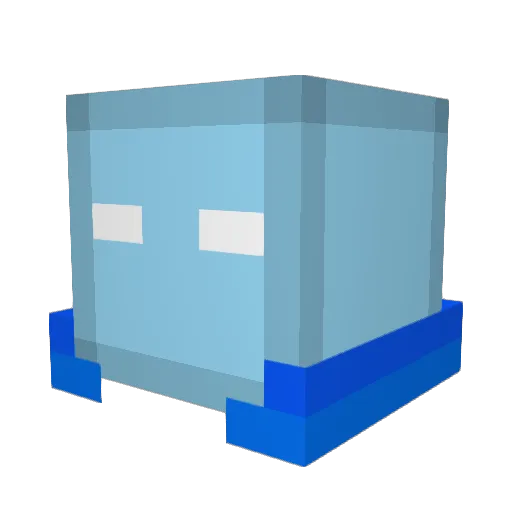 BatiMati Minecraft avatar head, 3D render