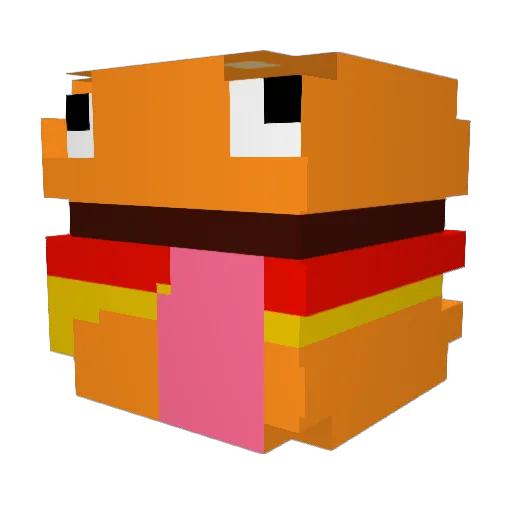 Batman_4620 Minecraft avatar head, 3D render