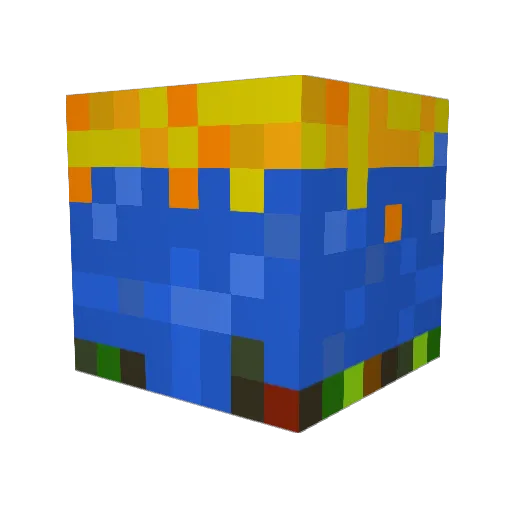 Batman_Tubs Minecraft avatar head, 3D render