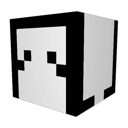 Batrat2005 Minecraft avatar head, 3D render