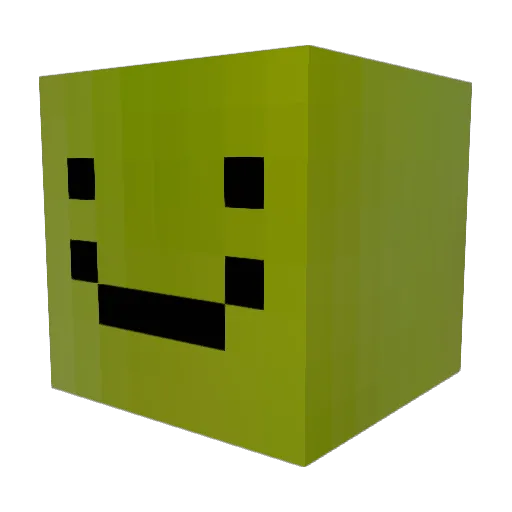 BattleBorn982 Minecraft avatar head, 3D render