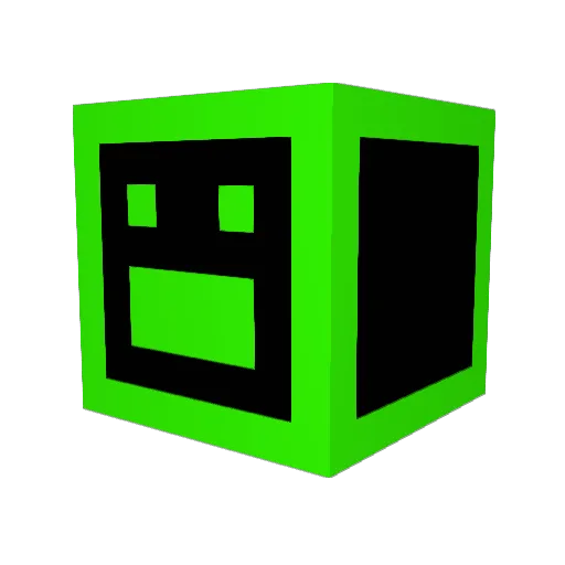 BattleHam Minecraft avatar head, 3D render