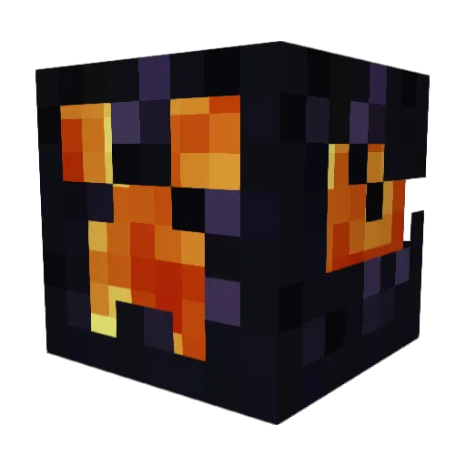 BattleStorm Minecraft avatar head, 3D render