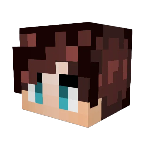Battledroid247 Minecraft avatar head, 3D render