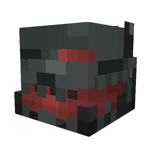 Battler86 Minecraft avatar head, 3D render