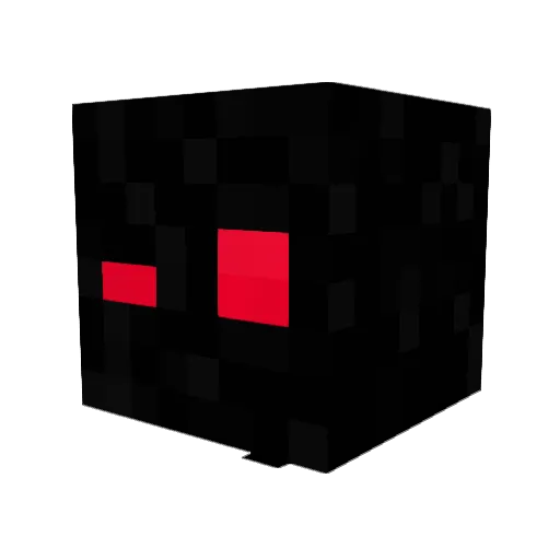 BattyBest Minecraft avatar head, 3D render