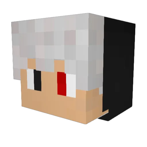 BatuhanKT Minecraft avatar head, 3D render
