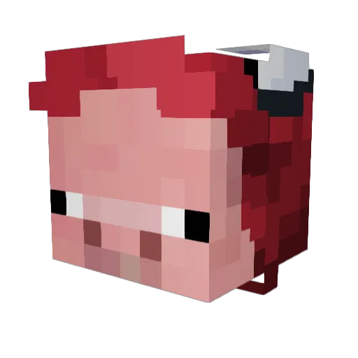 Batuhn00 Minecraft avatar head, 3D render