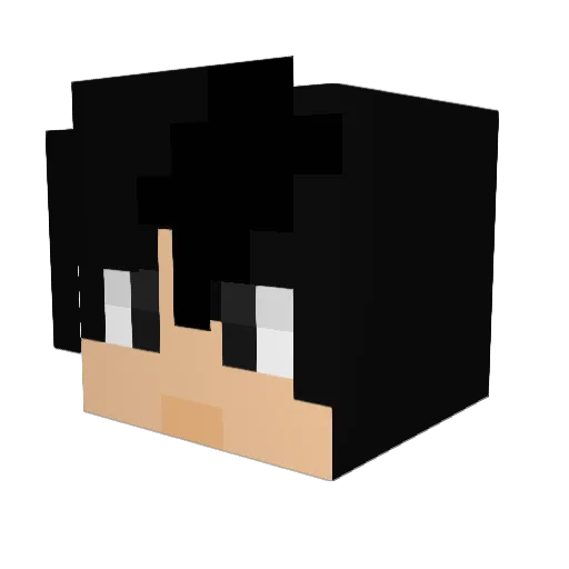 Baumarkt_2019 Minecraft avatar head, 3D render