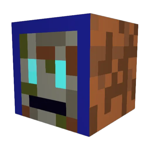 Baumfaeller2002 Minecraft avatar head, 3D render