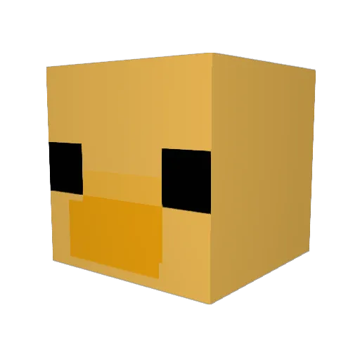 Baumi_345 Minecraft avatar head, 3D render