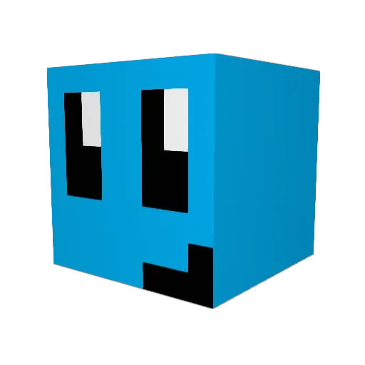 BaustinTheGuy Minecraft avatar head, 3D render