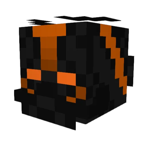 BautistaFn Minecraft avatar head, 3D render