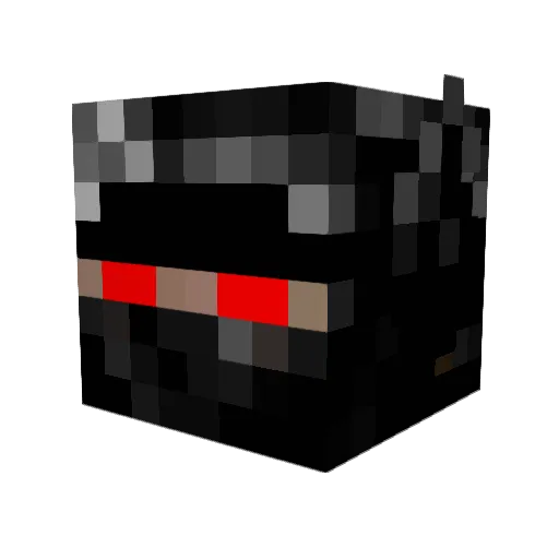 Bavnild Minecraft avatar head, 3D render
