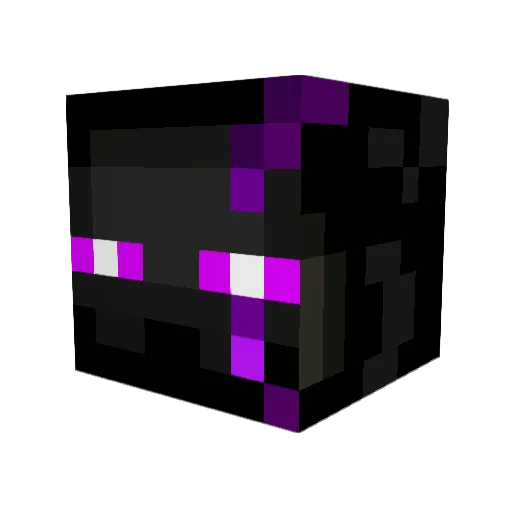 Baxlyy Minecraft avatar head, 3D render